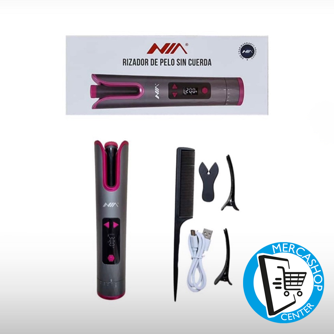 RIZADOR AUTOMATICO PROFESIONAL RECARGABLE NIA