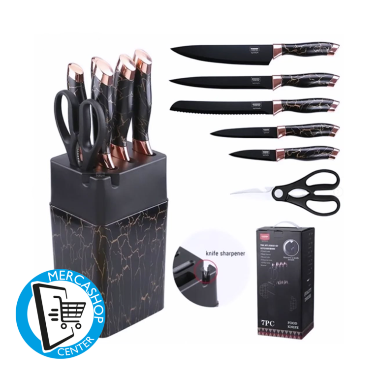SET CUCHILLOS MARMOL