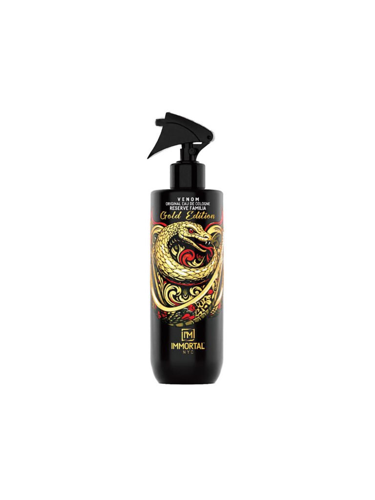 COLONIA IMMORTAL VENOM GOLD EDITION 500ML colonia_venom_immortal_gold_ediction_mercashopcenter.com
