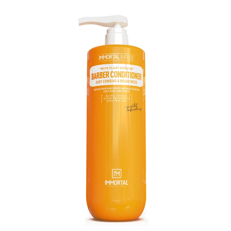 BARBER SMOOTHER IMMORTAL INFUSE 1000ML barber_conditioner_immortal_mercashopcenter.com