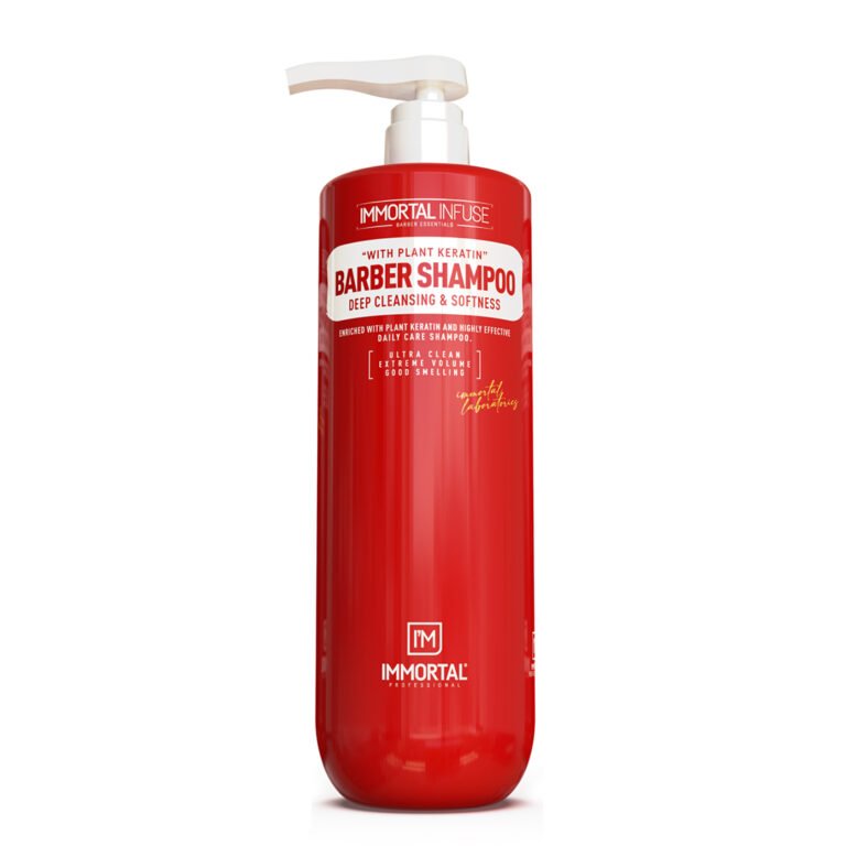 BARBER SHAMPOO IMMORTAL INFUSE 1000ML barber_shampoo_immortal_mercashopcenter.com